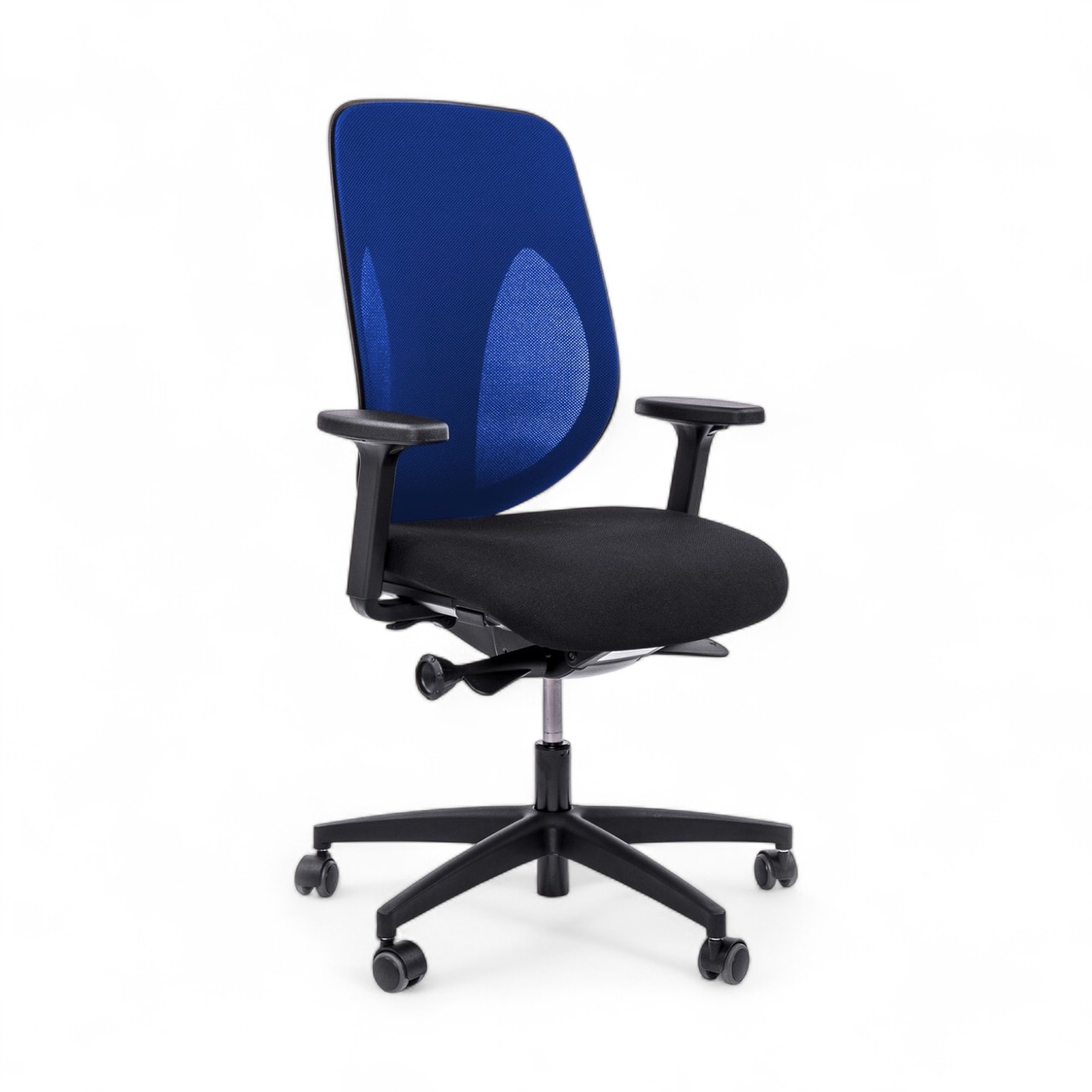 Image of Bürostuhl Giroflex 353-4029 ohne Kopfstütze & mit 2D Armlehnen Blau/Schwarz, Neu, Ergonomischer Stuhl - ideal für flexibles Arbeiten