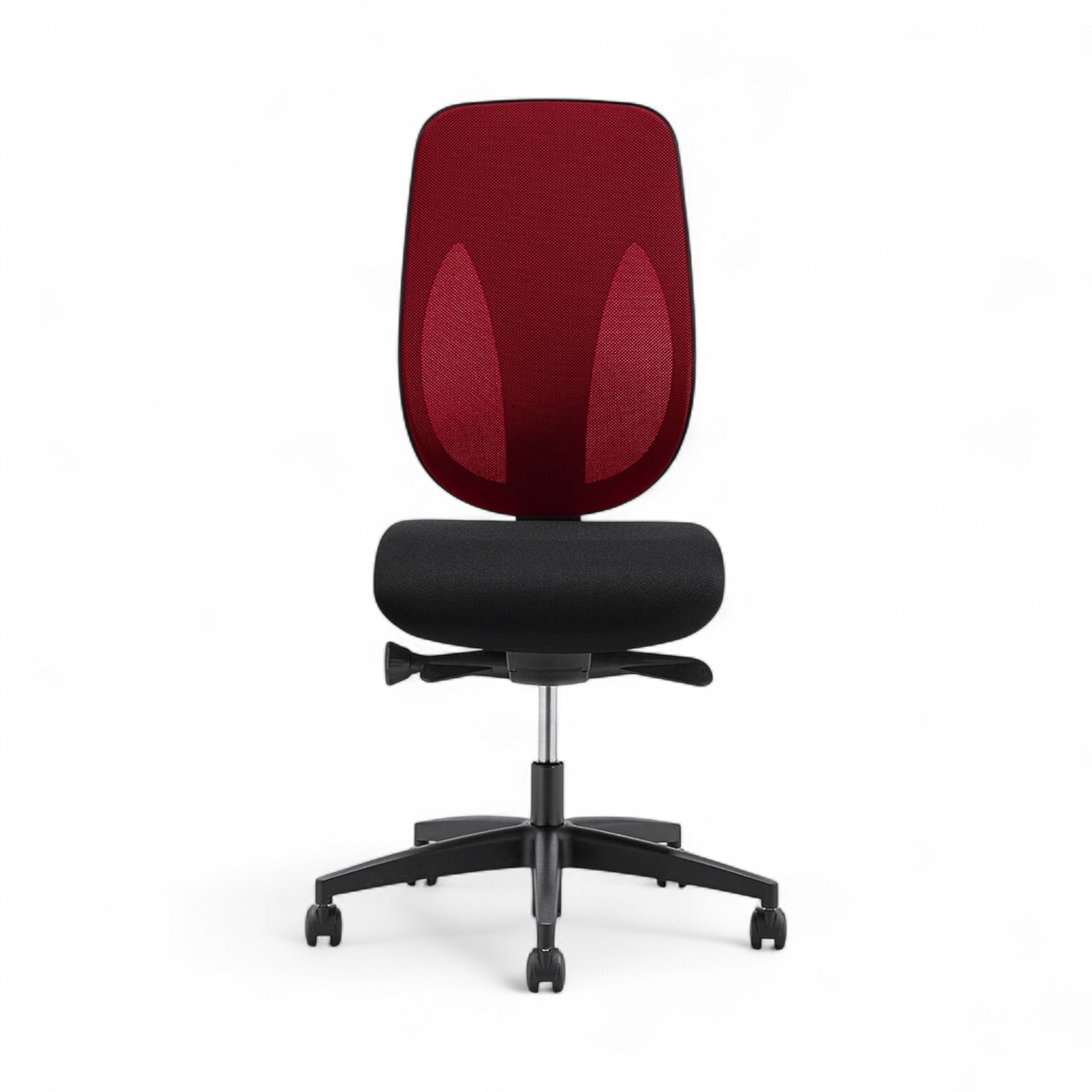 Bürostuhl Giroflex 353-4029 ohne Kopfstütze & ohne Armlehnen Rot/Schwarz, Neu, Ergonomischer Stuhl - ideal für flexibles Arbeiten