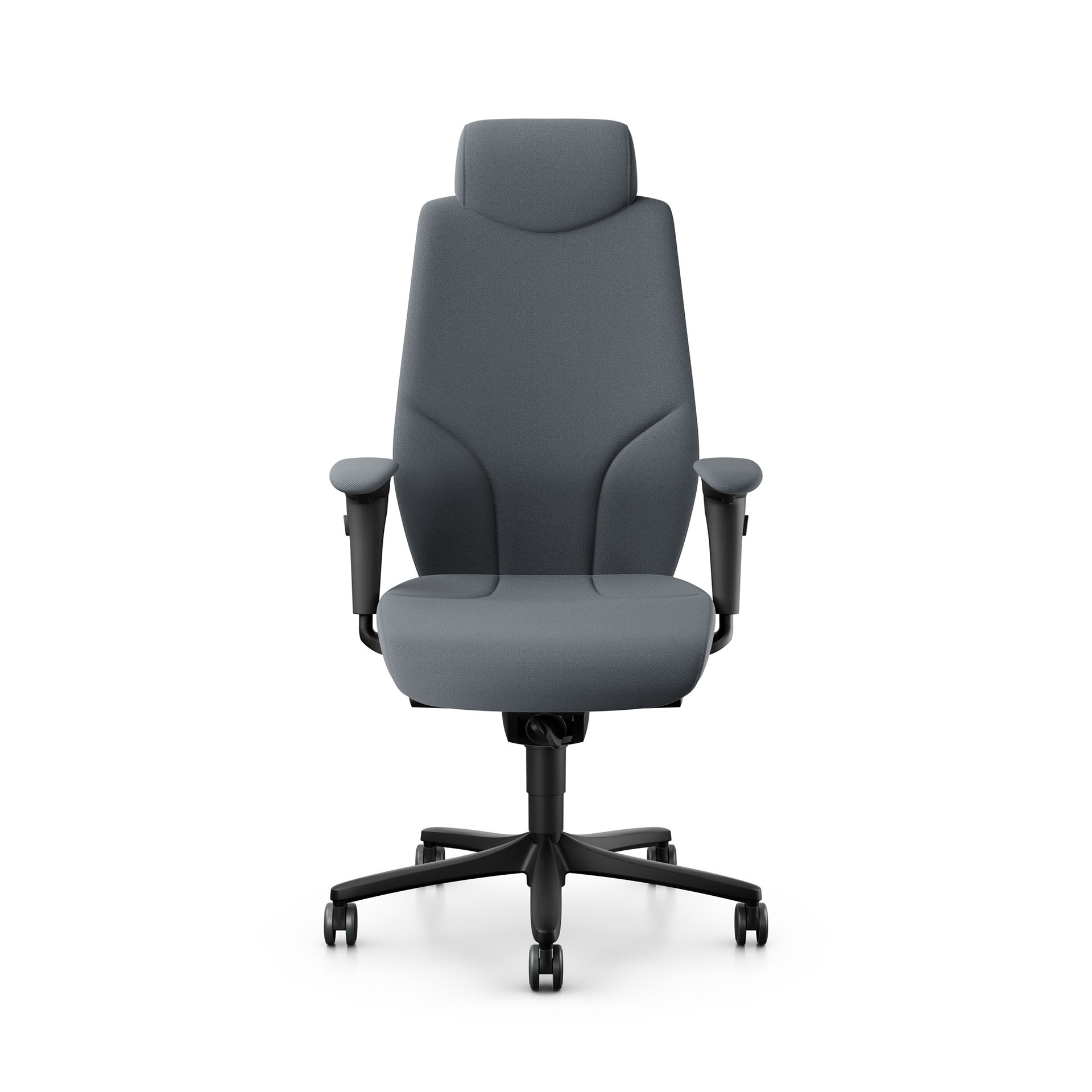 Image of Chefsessel Giroflex 64-9778 mit 4D Armlehnen, Grau/Schwarz, Neu, Ergonomischer Stuhl - ideal für flexibles Arbeiten