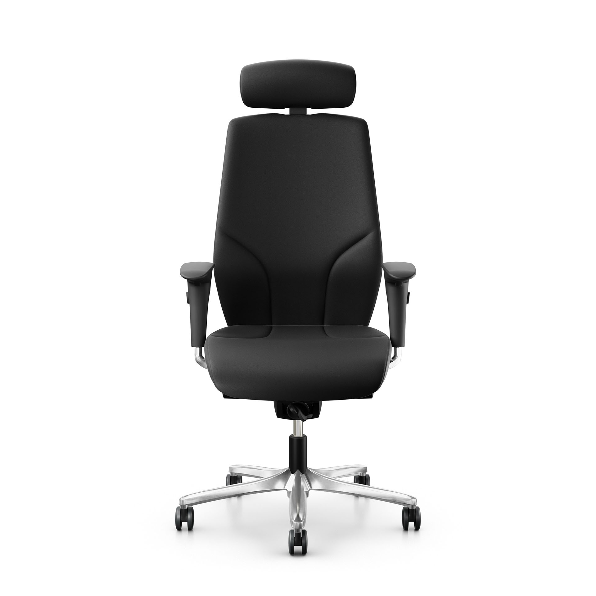 Image of 24h Bürostuhl Giroflex 64-9878 mit 4D Armlehnen, Schwarz/Verchromt, Neu, Ergonomischer Stuhl - ideal für flexibles Arbeiten