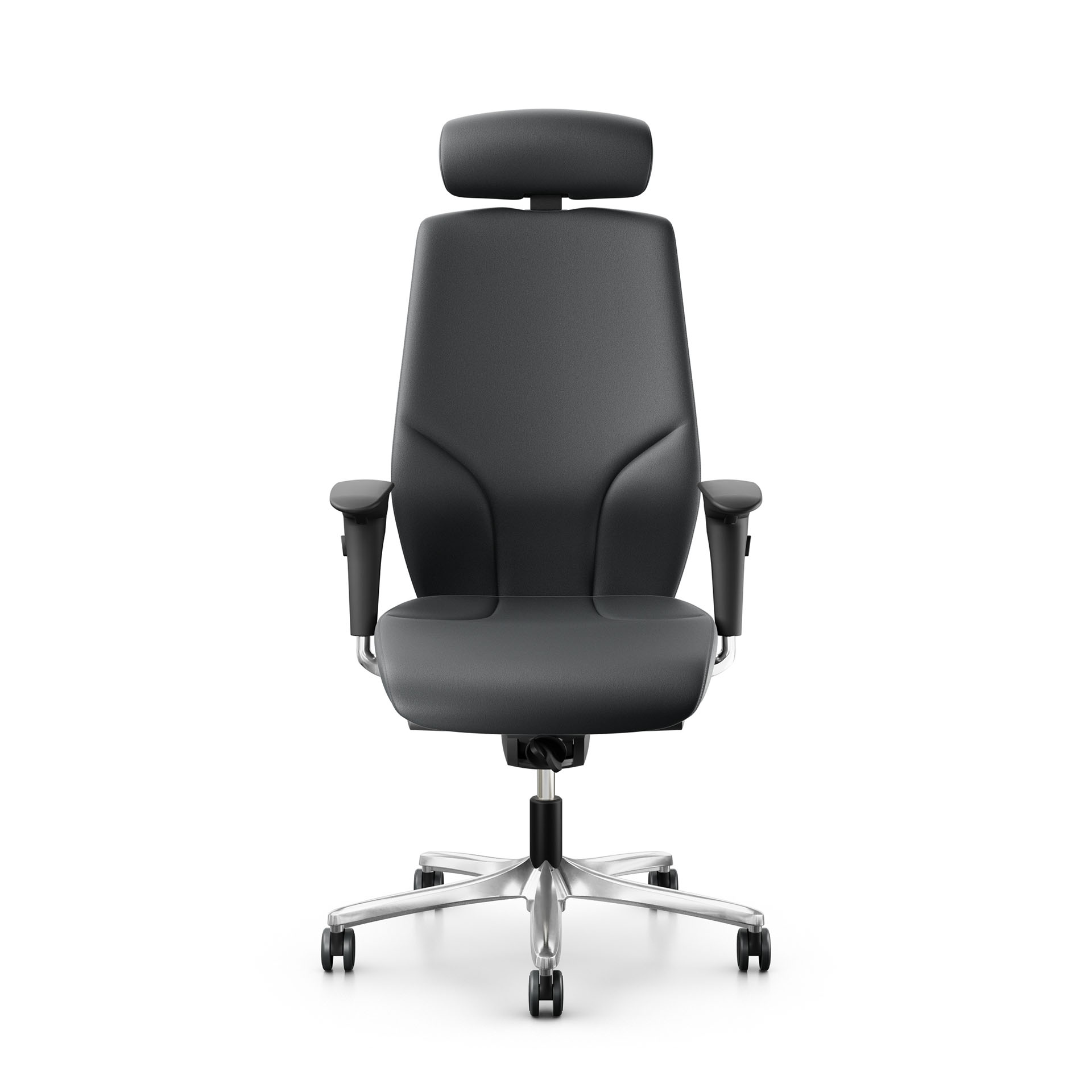 Image of 24h Bürostuhl Giroflex 64-9878 mit 4D Armlehnen, Grau/Verchromt, Neu, Ergonomischer Stuhl - ideal für flexibles Arbeiten