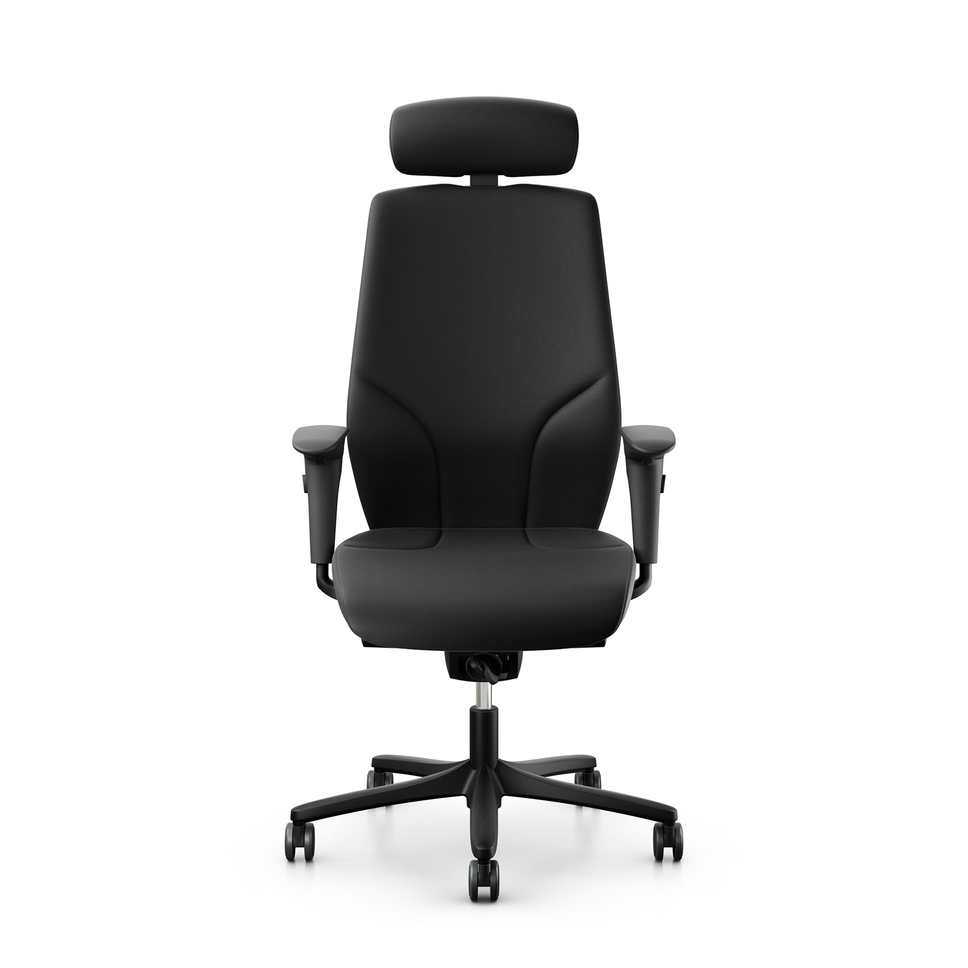 Image of 24h Bürostuhl Giroflex 64-9878 mit 4D Armlehnen, Schwarz/Schwarz, Neu, Ergonomischer Stuhl - ideal für flexibles Arbeiten