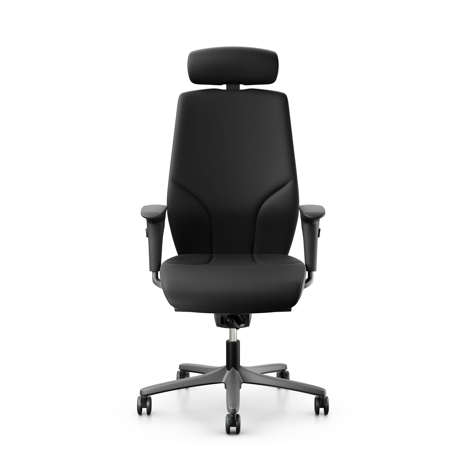 Image of 24h Bürostuhl Giroflex 64-9878 mit 4D Armlehnen, Schwarz/Anthrazit, Neu, Ergonomischer Stuhl - ideal für flexibles Arbeiten
