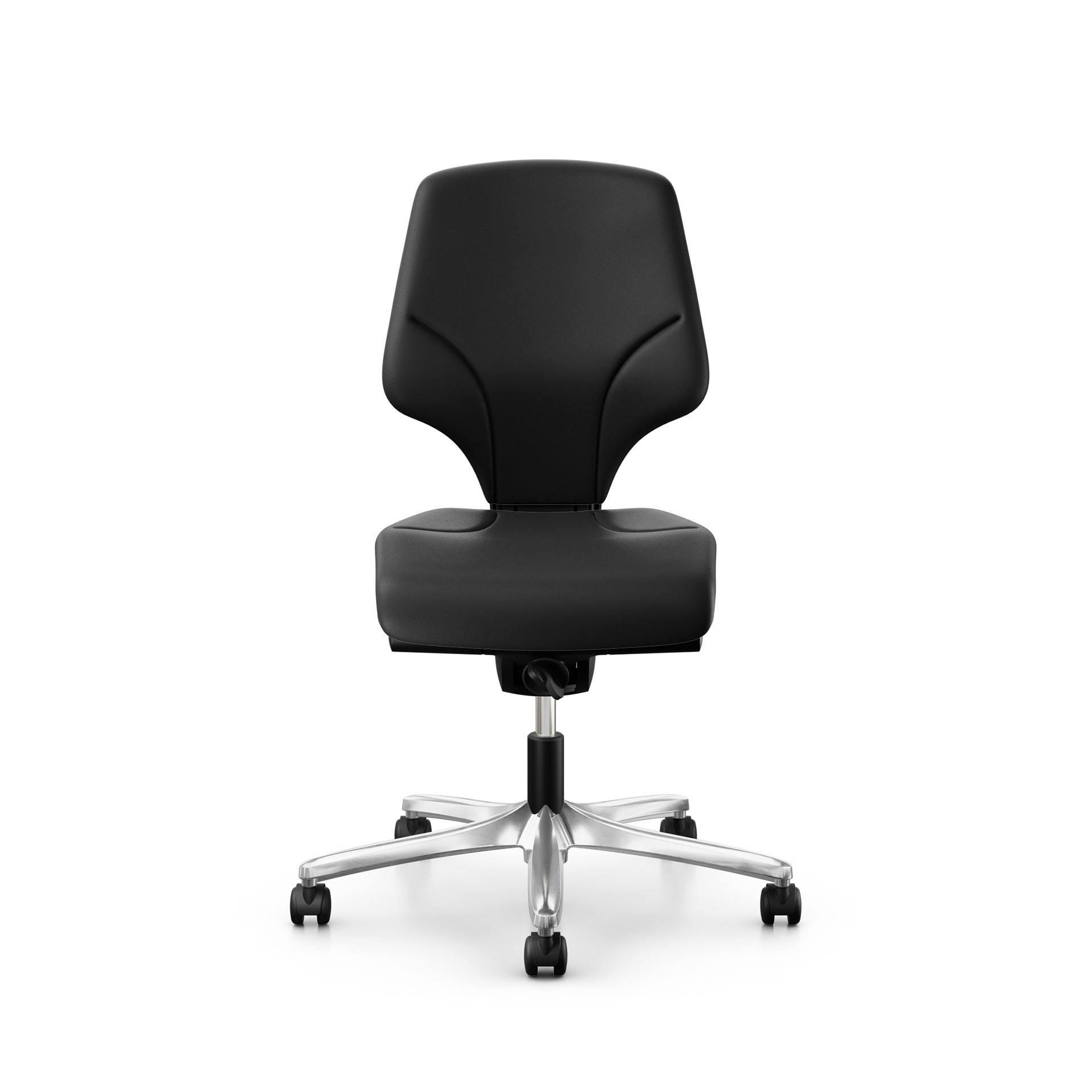 Image of Laborstuhl Giroflex 64-3078 LAB ohne Armlehnen, Schwarz/Verchromt, Neu, Ergonomischer Stuhl - ideal für flexibles Arbeiten