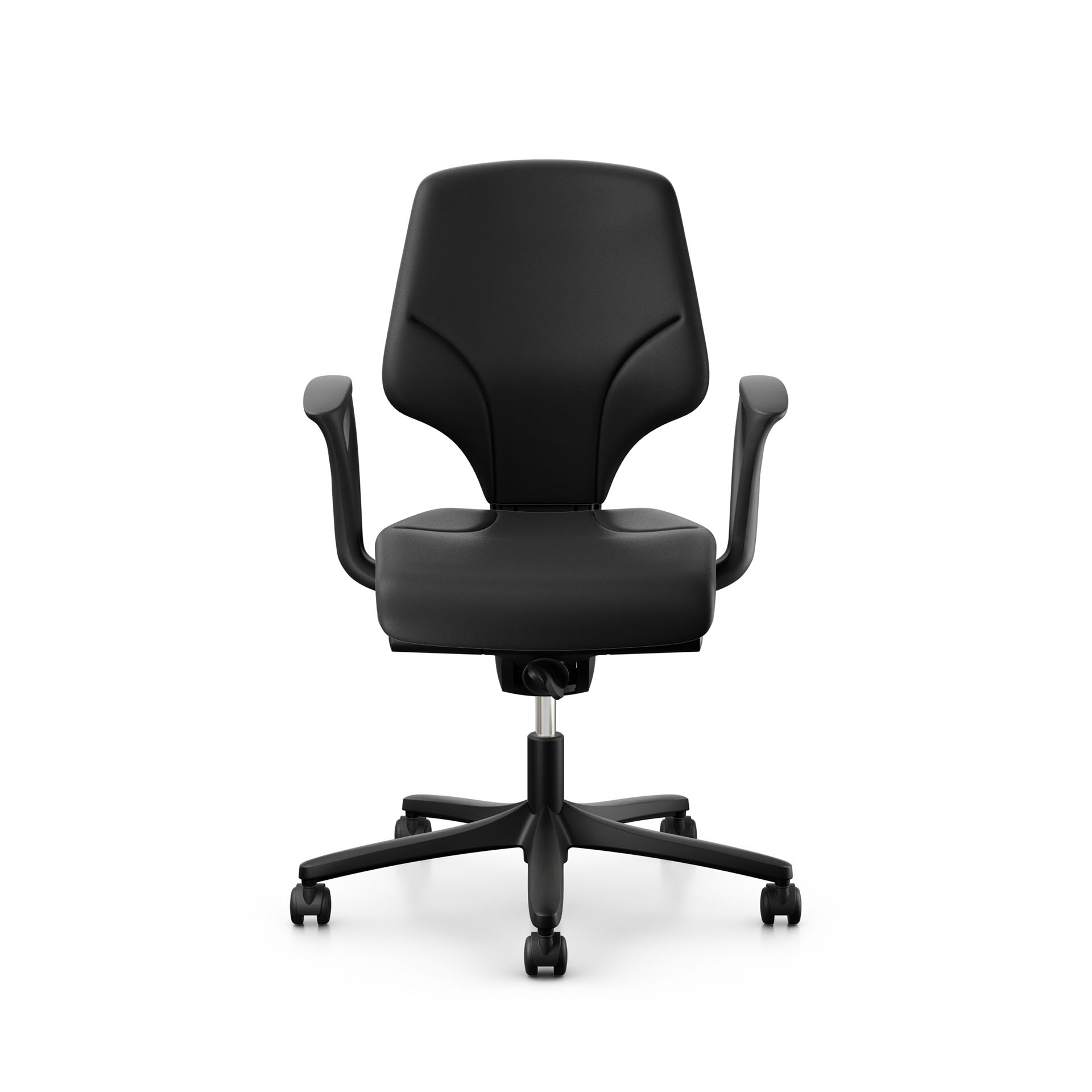 Image of Laborstuhl Giroflex 64-3078 LAB mit Fixarmlehnen, Schwarz/Schwarz, Neu, Ergonomischer Stuhl - ideal für flexibles Arbeiten