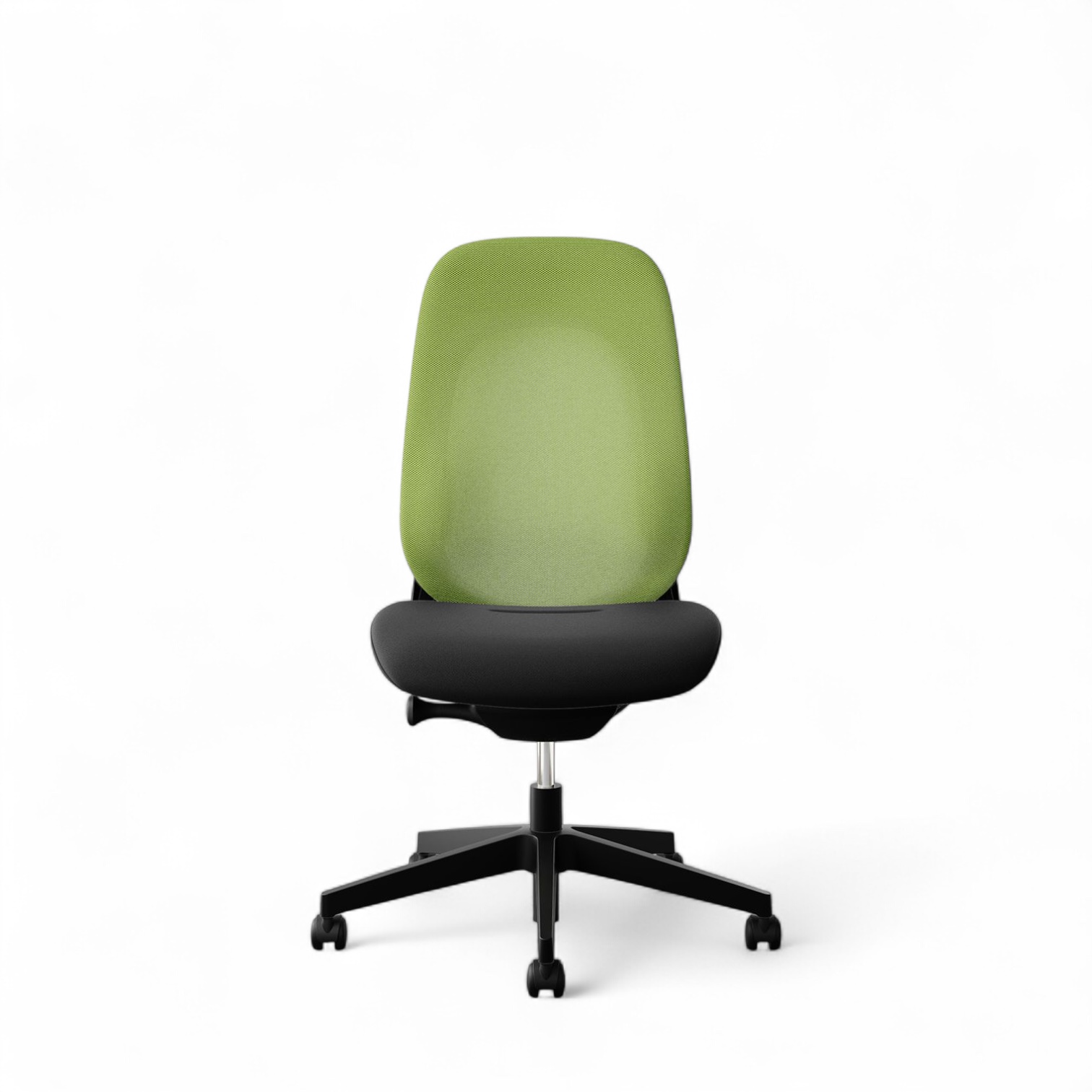 Fauteuil pivotant Giroflex 40-4049 sans accoudoirs, Vert/Noir, Nouveau, Chaise ergonomique - idéale pour un travail flexible