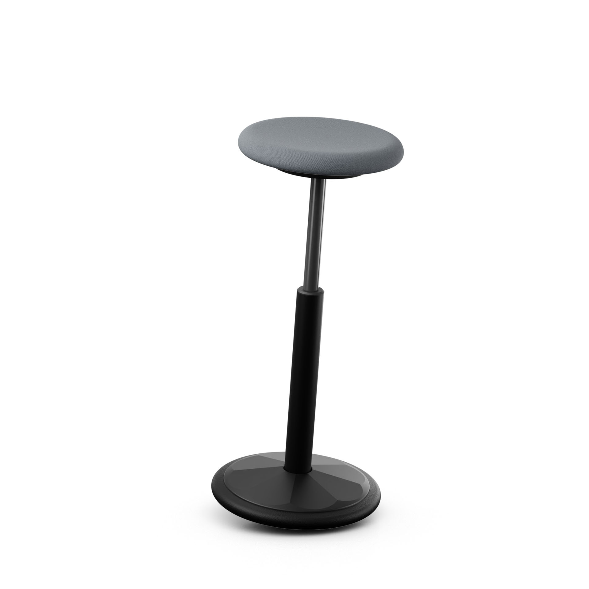 Image of Stehhilfe Giroflex 10-2020 Grau/Schwarz, Gummi, Dynamisches Sitzen - optimal für gesundes Sitzen