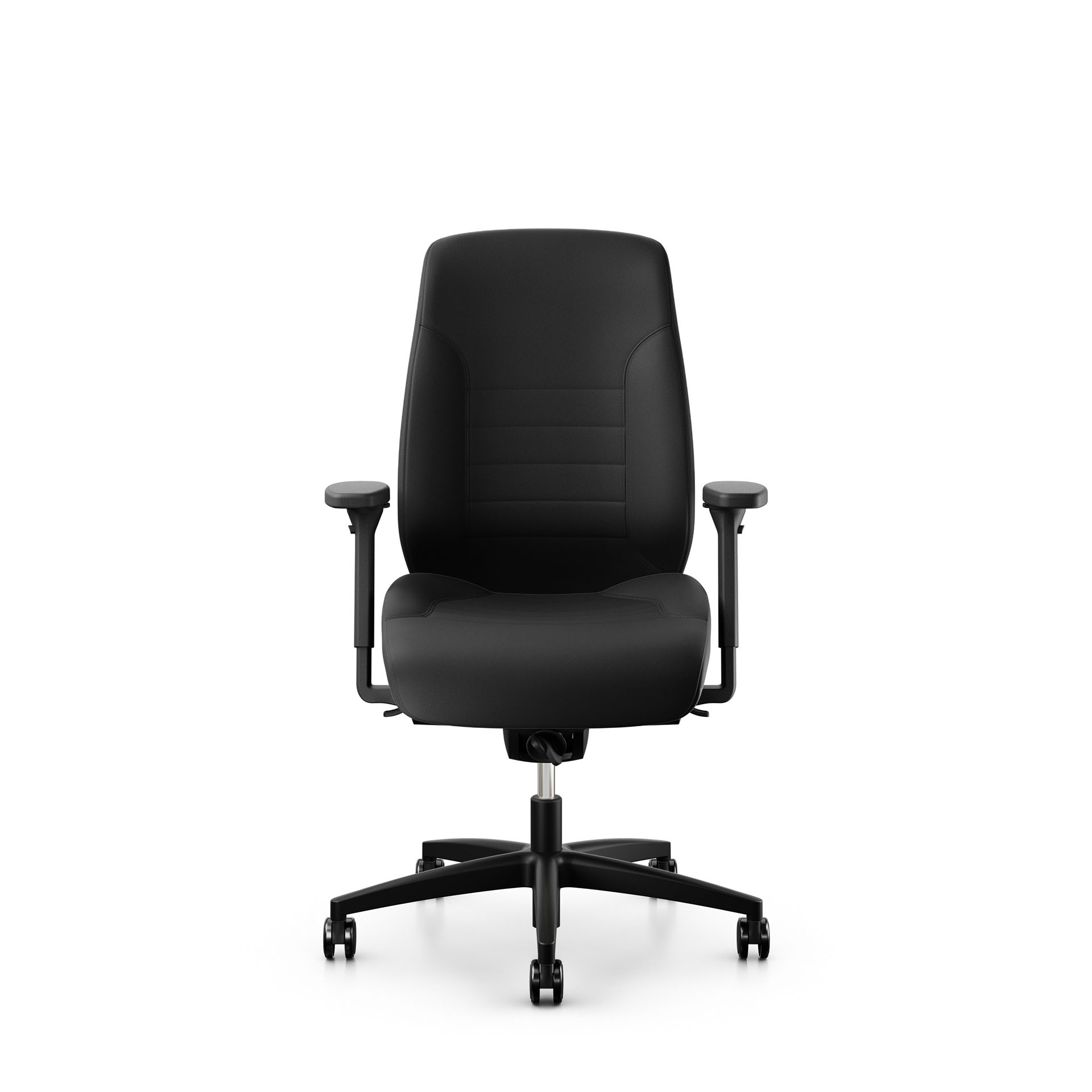 Image of 24h Bürostuhl Giroflex 60 ohne Kopfstütze & mit 4D Armlehnen Schwarz/Schwarz, Neu, Ergonomischer Stuhl - ideal für flexibles Arbeiten