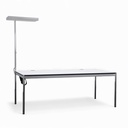 Designtisch USM Haller Advanced mit Lampe (200x100)