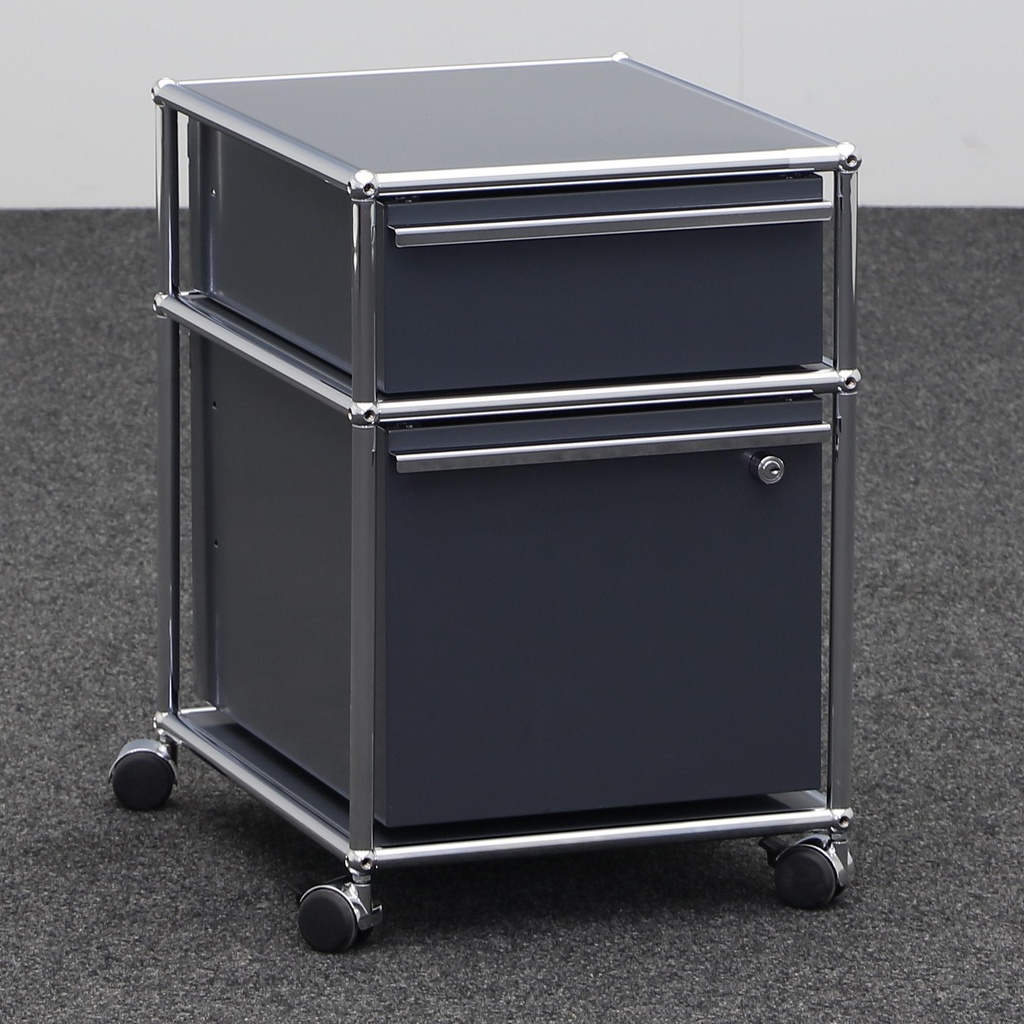 Rollcontainer USM Haller (mit Hängeregister & Stauraum)