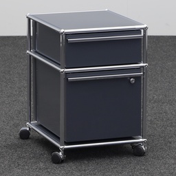 Rollcontainer USM Haller (mit Hängeregister & Stauraum)