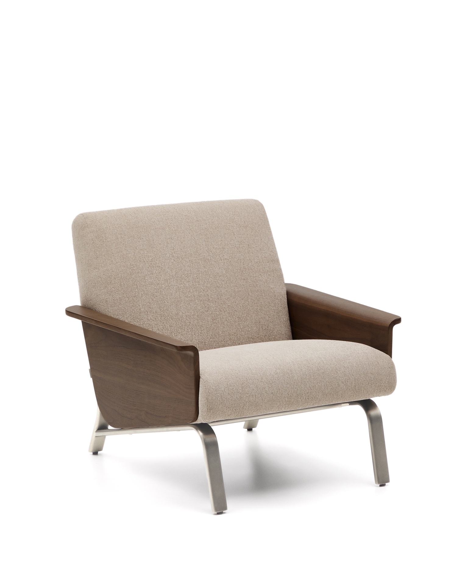 Kave Home Amsen Sessel (Hellbraun, Neu)