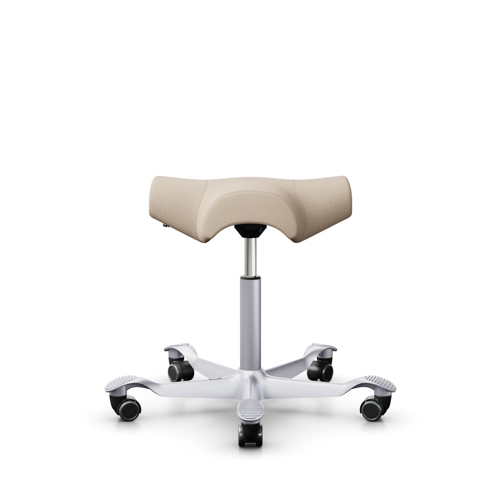 Sattelhocker HAG Capisco 8105 (Beige, Silbergrau)
