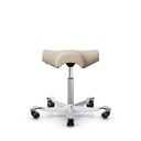 Sattelhocker HAG Capisco 8105 (Beige, Silbergrau)
