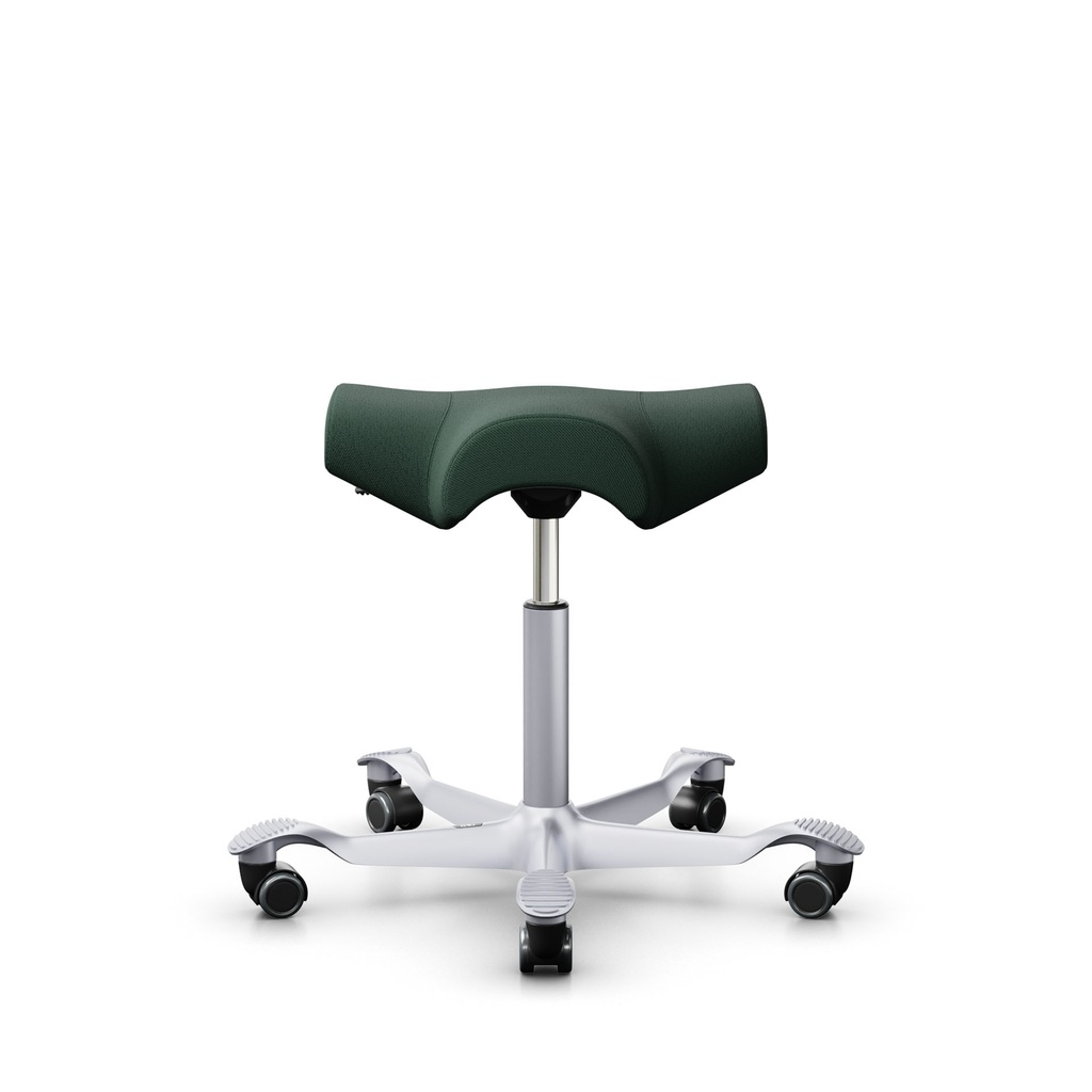 Sattelhocker HAG Capisco 8105 (Dunkelgrün, Silbergrau)