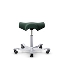 Sattelhocker HAG Capisco 8105 (Dunkelgrün, Silbergrau)