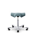 Sattelhocker HAG Capisco 8105 (Hellblau, Silbergrau)