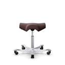 Sattelhocker HAG Capisco 8105 (Braun, Silbergrau)