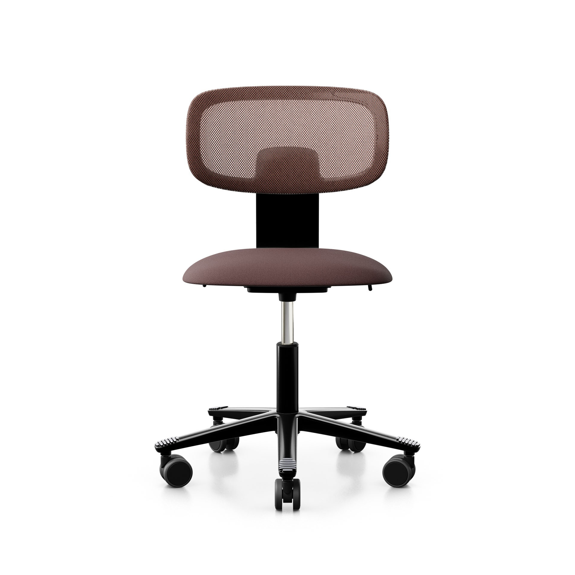 Image of Arbeitsstuhl HAG Tion 2340 Mesh ohne Armlehnen, Braun/Schwarz, Neu, Ergonomischer Stuhl - ideal für flexibles Arbeiten