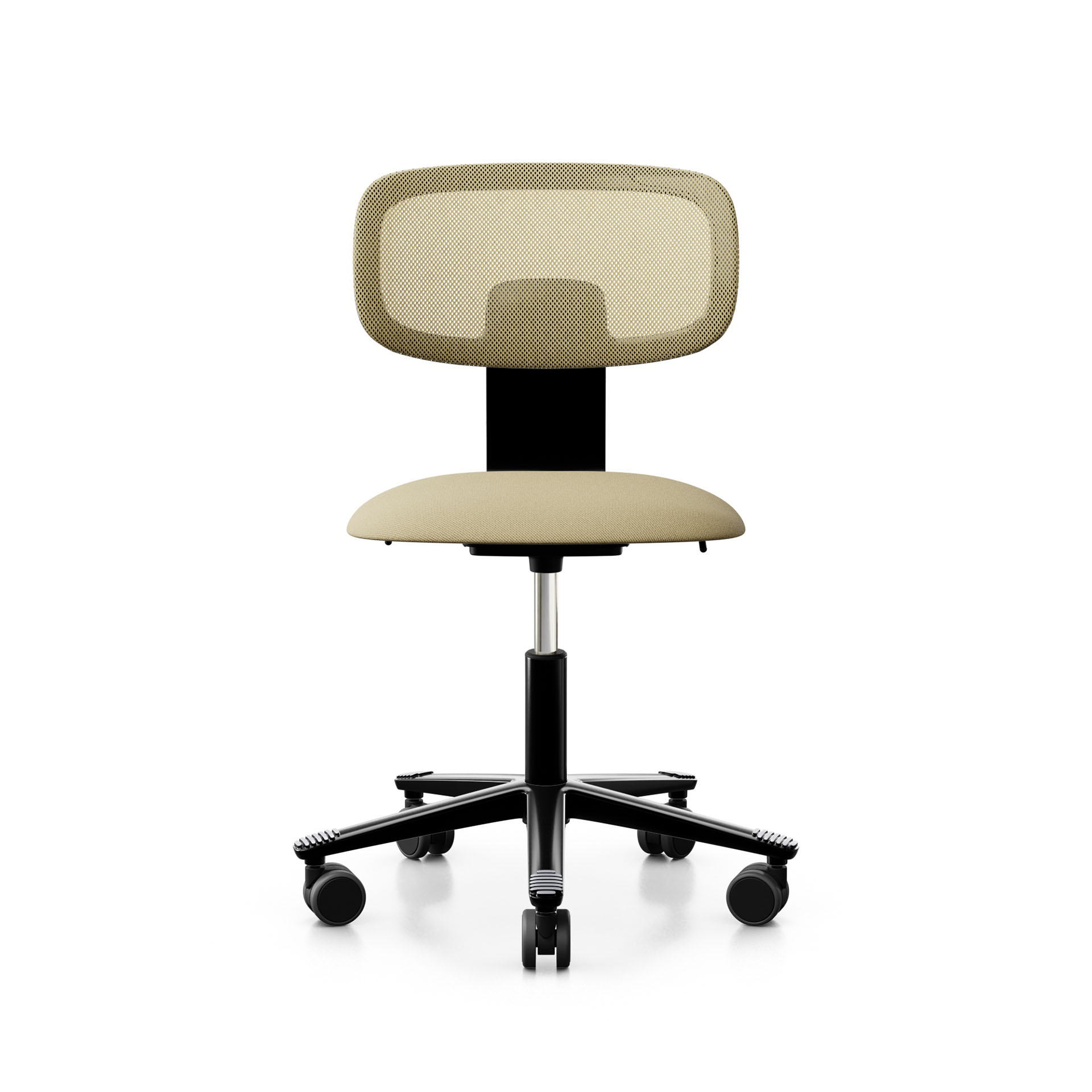 Image of Arbeitsstuhl HAG Tion 2340 Mesh ohne Armlehnen, Gelb/Schwarz, Neu, Ergonomischer Stuhl - ideal für flexibles Arbeiten