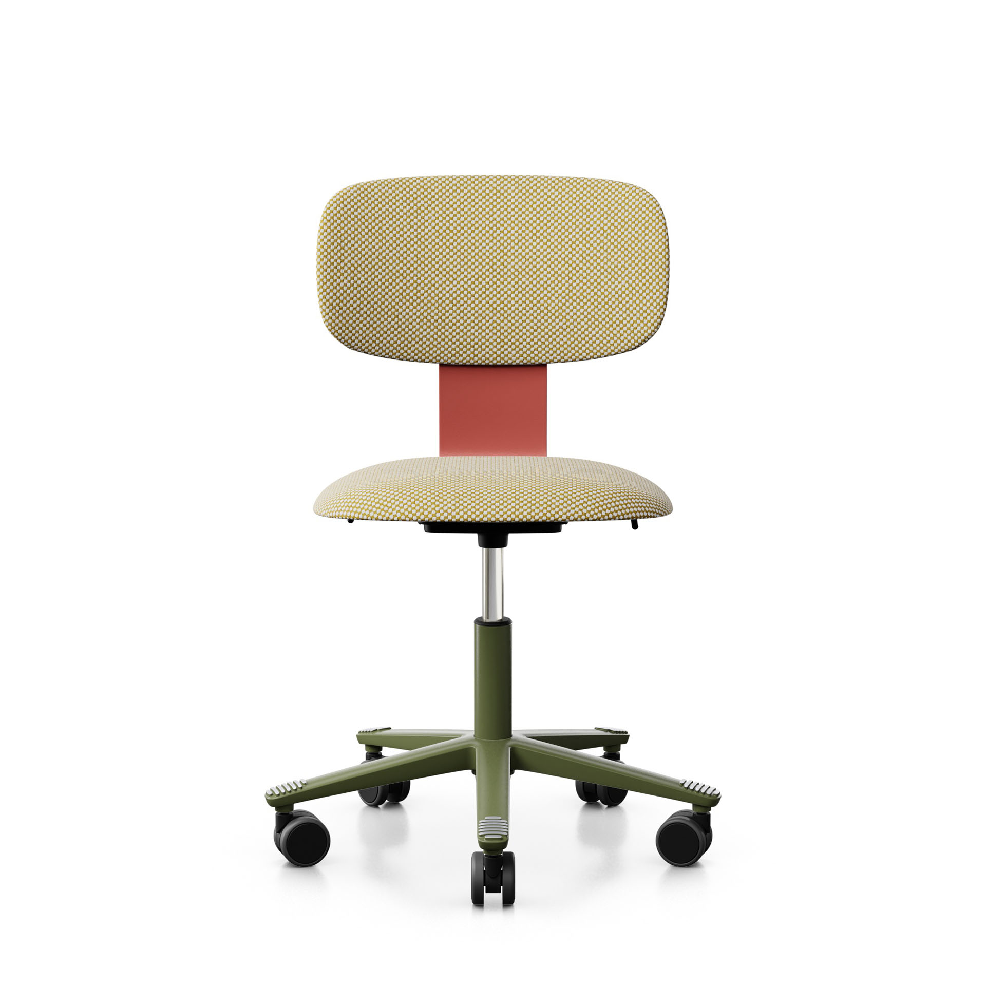 Image of Arbeitsstuhl HAG Tion 2160 ohne Armlehnen, Gelb/Grün, Neu, Ergonomischer Stuhl - ideal für flexibles Arbeiten