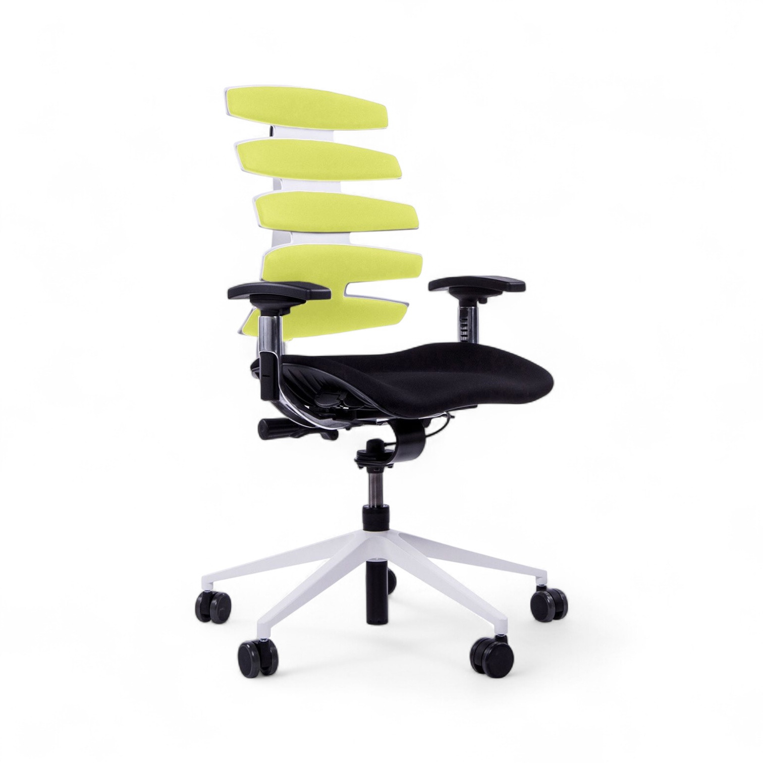 Image of Bürostuhl SitagWave mit 3D Armlehnen, Grün/Weiss, Neu, Ergonomischer Stuhl - ideal für flexibles Arbeiten