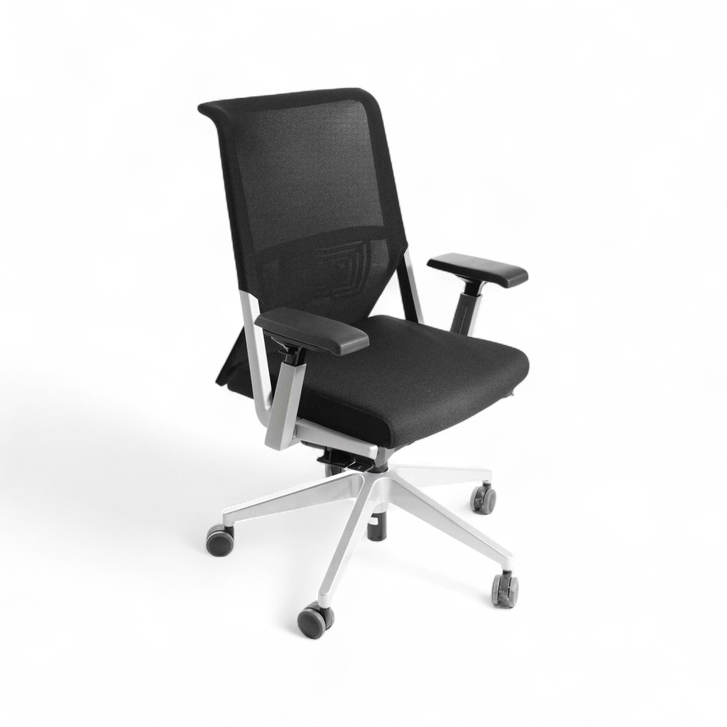 Bürostuhl Haworth Comforto 5965 (Neu, Schwarz, Silbergrau)