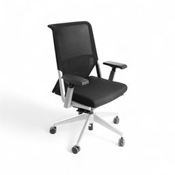 Bürostuhl Haworth Comforto 5965 (Neu, Schwarz, Silbergrau)