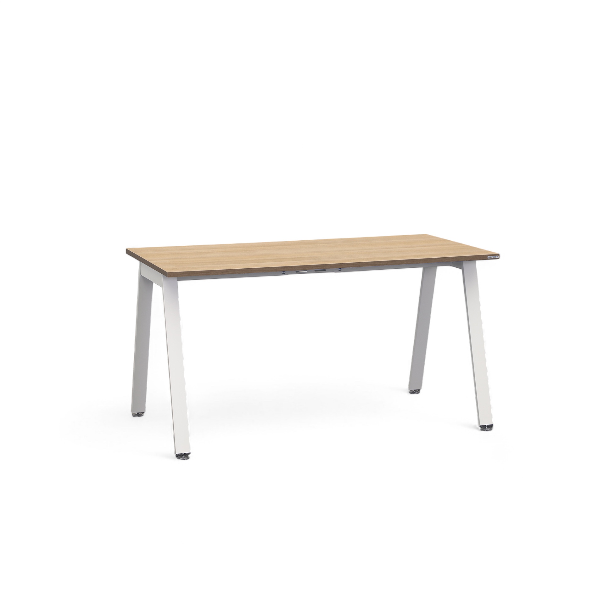 Table de bureau Tradingzone Sem 140x70 cm, Chêne/Blanc, Rectangulaire, Nouveau, Table - Haute qualité & longue durée de vie