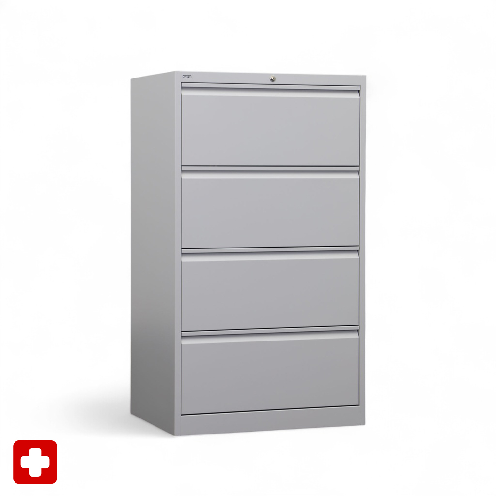 Hängeregisterschrank Sara Lichtgrau, Gut