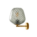 Murano Wandlampen Murano Dalia (Hellgrau-braun, Sehr gut, Oro satinato)