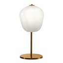 Murano Tischlampen Murano Dalia (Weiss, Sehr gut, Oro satinato, LG., 28)