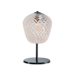 Murano Tischlampen Murano Dalia (Transparent, Sehr gut, Cromata, LP., 19)
