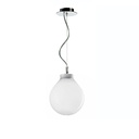 Murano Pendellampen Murano Balloon (Weiss, Sehr gut, Cromata, Sosp. P., 20)