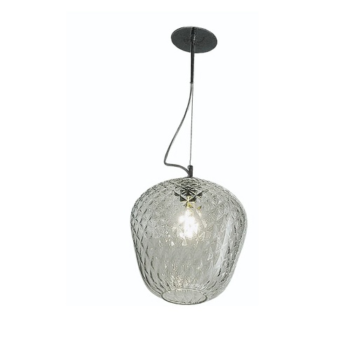 Murano Pendellampen Murano Dalia (Hellgrau-braun, Sehr gut, Nera opaca, Sosp. P., 19)