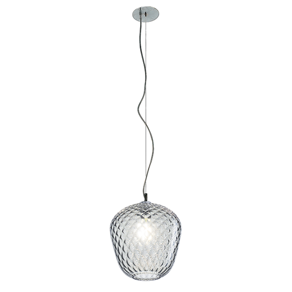 Murano Pendellampen Murano Dalia (Transparent, Sehr gut, Cromata, Sosp. G., 28)