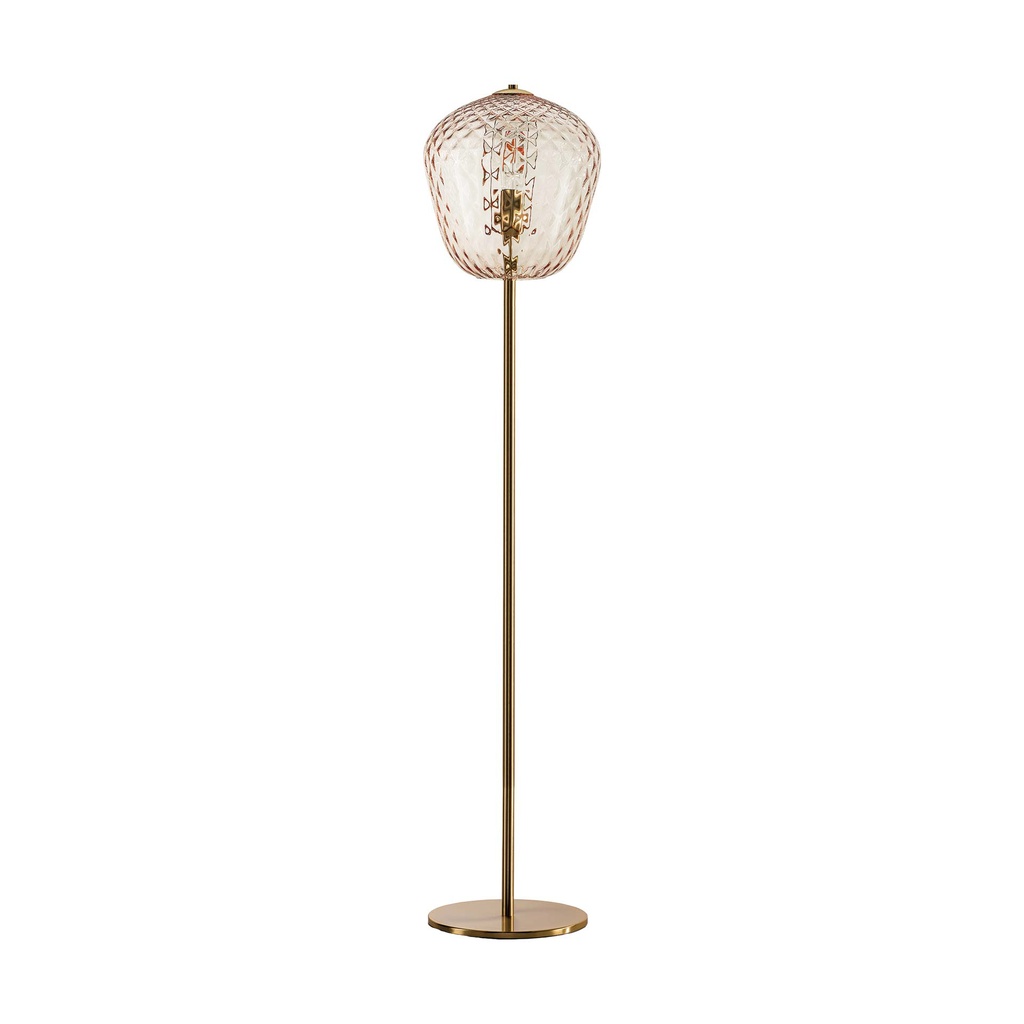 Murano Stehlampen Murano Dalia (Hellrosa, Sehr gut, Oro satinato)