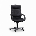 Leder Chefsessel mit Kleiderbügel Girsberger Trilax (Normal gebraucht)