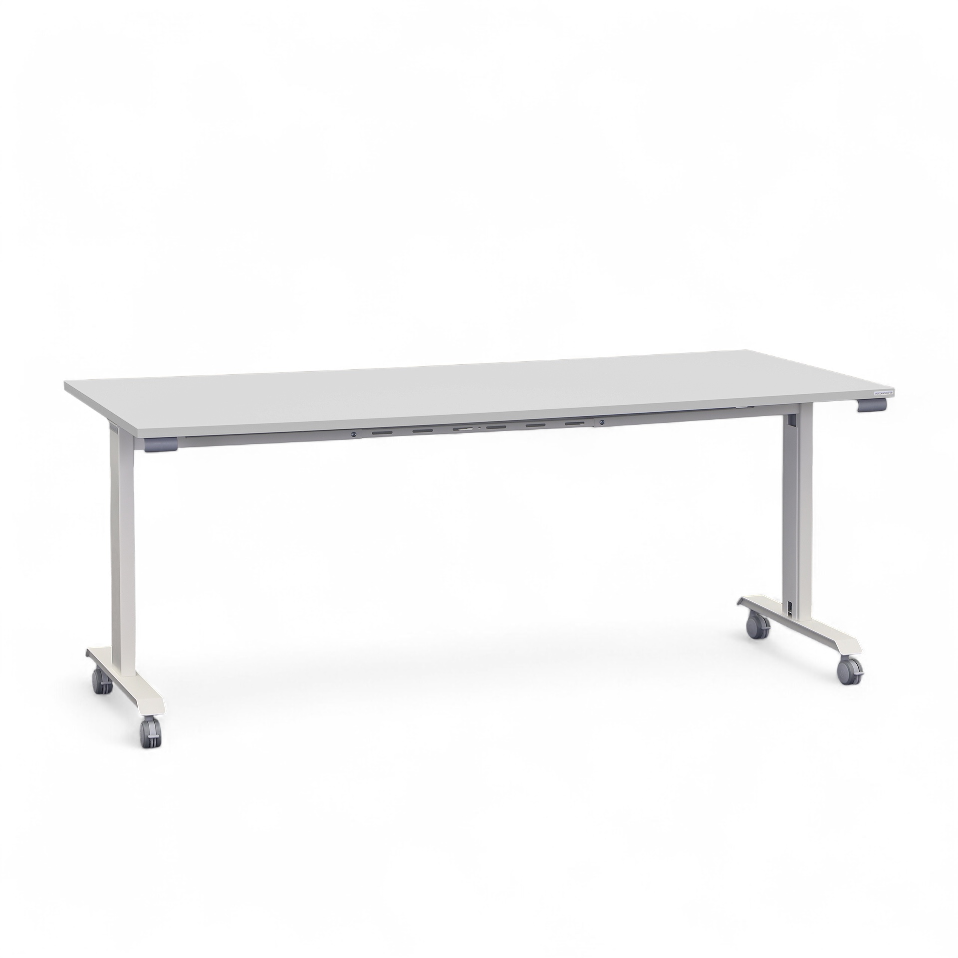 Image of Klapptisch Tradingzone Kos 180x80 cm, Weissgrau/Weiss, Rechteckig, Neu - Perfekt für Meetings