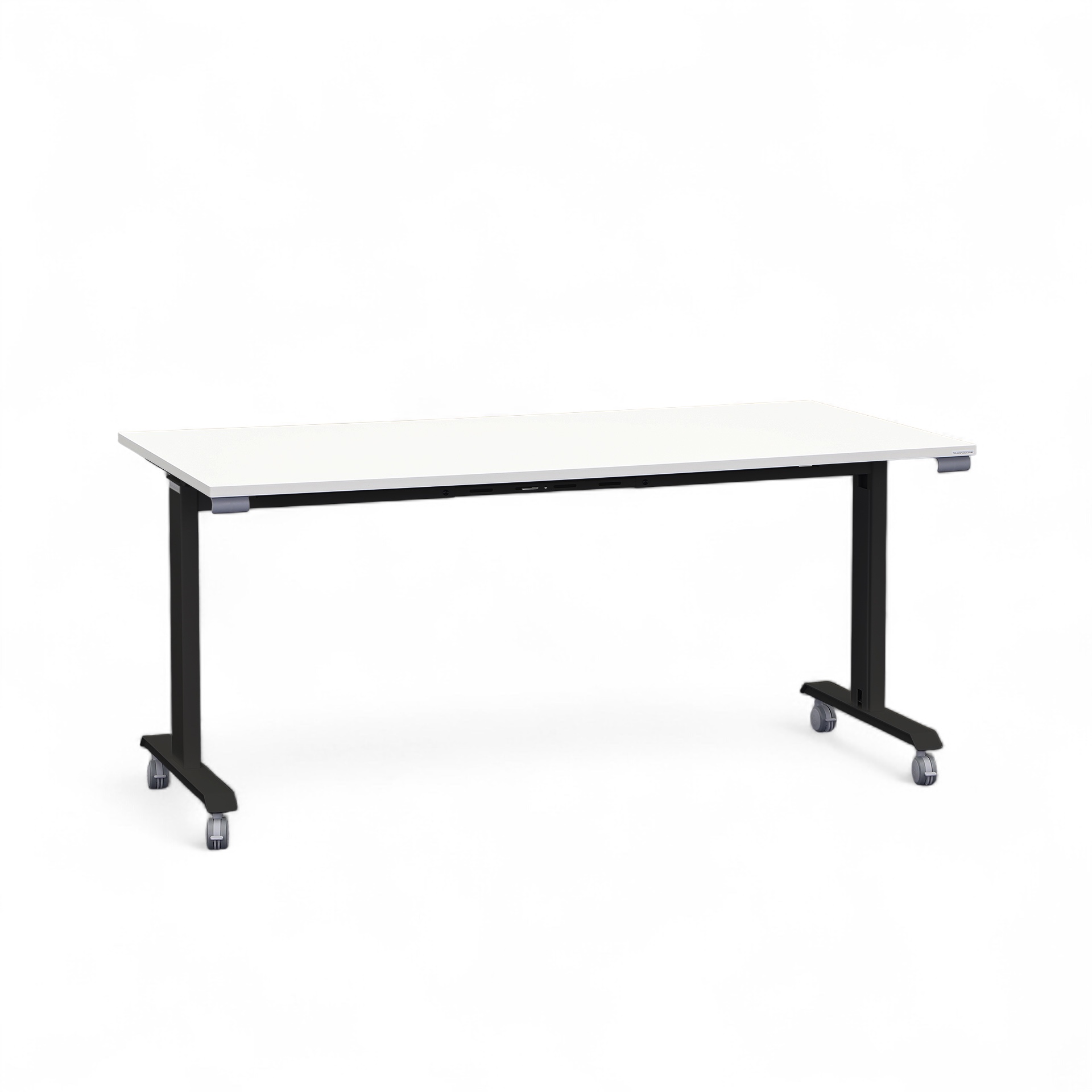 Klapptisch Tradingzone Kos 160x80 cm, Weiss/Schwarz, Rechteckig, Neu - Perfekt für Meetings