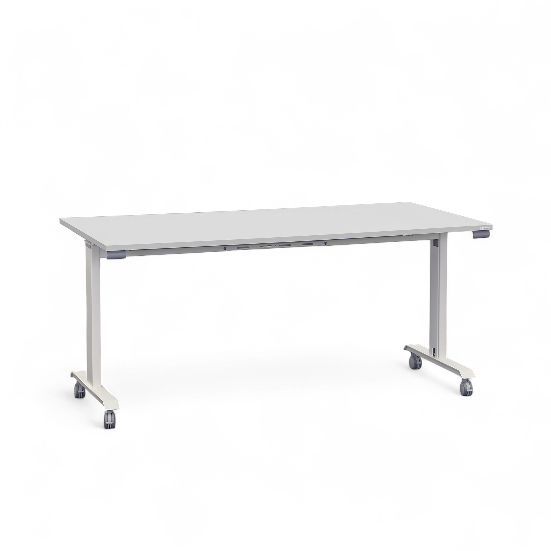 Image of Klapptisch Tradingzone Kos 160x80 cm, Weissgrau/Weiss, Rechteckig, Neu - Perfekt für Meetings