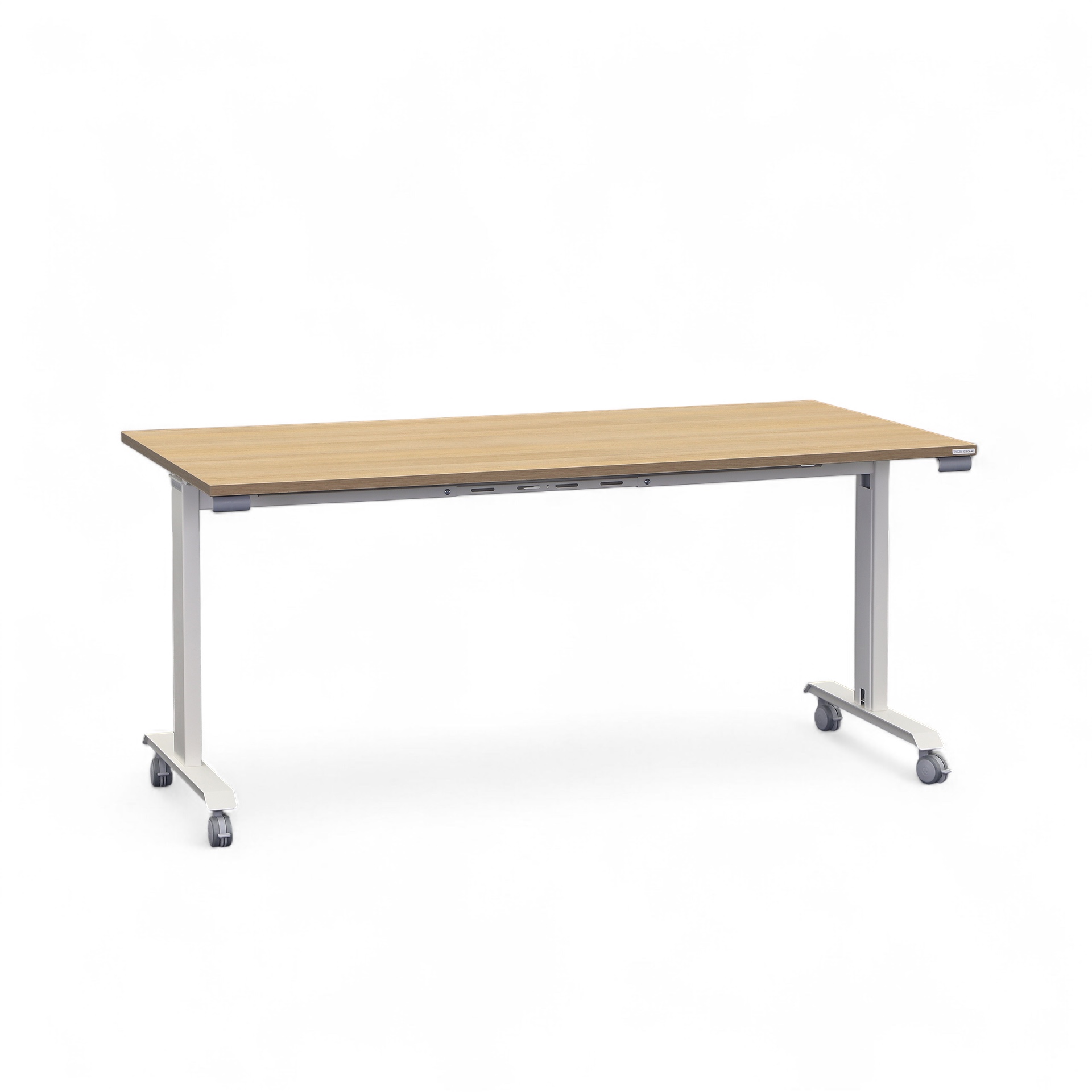 Klapptisch Tradingzone Kos 160x80 cm, Eiche/Weiss, Rechteckig, Neu - Perfekt für Meetings
