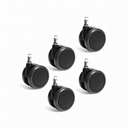 Topstar Hartbodenrollen (Set a 5 Rollen) 6990 (Neu)