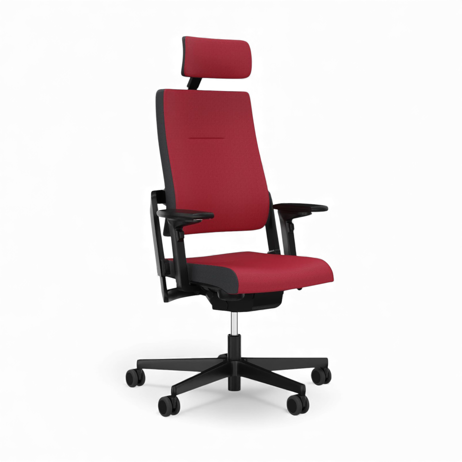 Image of Bürostuhl Sitag SitagXilium mit Kopfstütze & mit 4D Armlehnen Rot/Schwarz, Neu, Ergonomischer Stuhl - ideal für flexibles Arbeiten