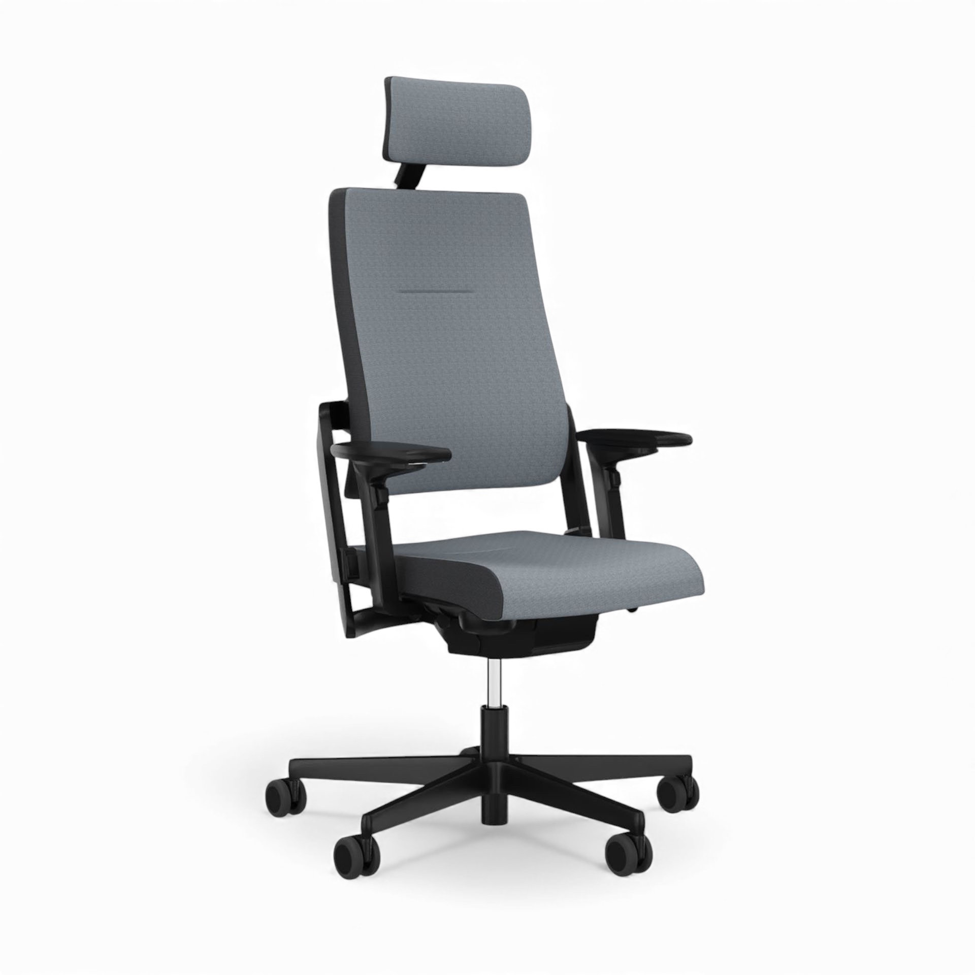 Image of Bürostuhl Sitag SitagXilium mit Kopfstütze & mit 4D Armlehnen Grau/Schwarz, Neu, Ergonomischer Stuhl - ideal für flexibles Arbeiten