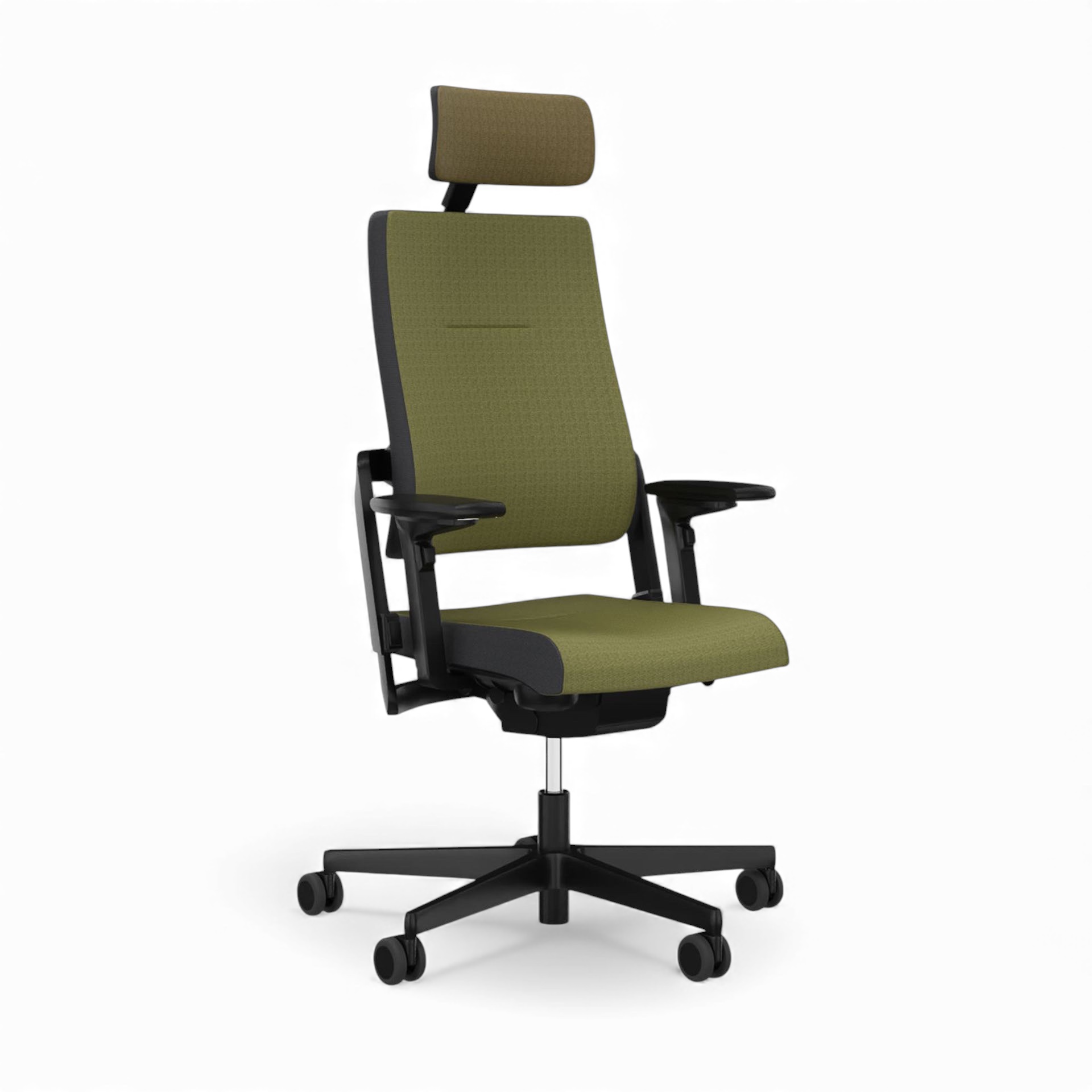 Bürostuhl Sitag SitagXilium mit Kopfstütze & mit 4D Armlehnen Grün/Schwarz, Neu, Ergonomischer Stuhl - ideal für flexibles Arbeiten