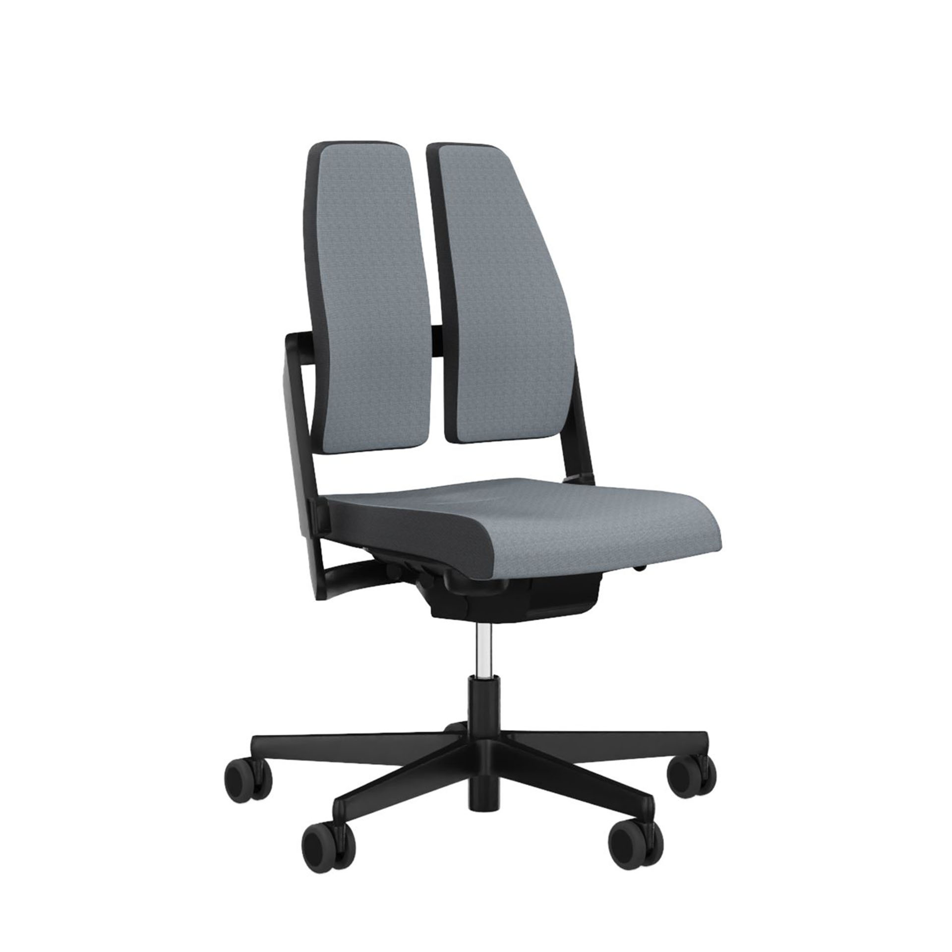 Image of Bürostuhl SitagXilium DuoBack swissmade ohne Armlehnen, Grau, Neu, Ergonomischer Stuhl - ideal für flexibles Arbeiten