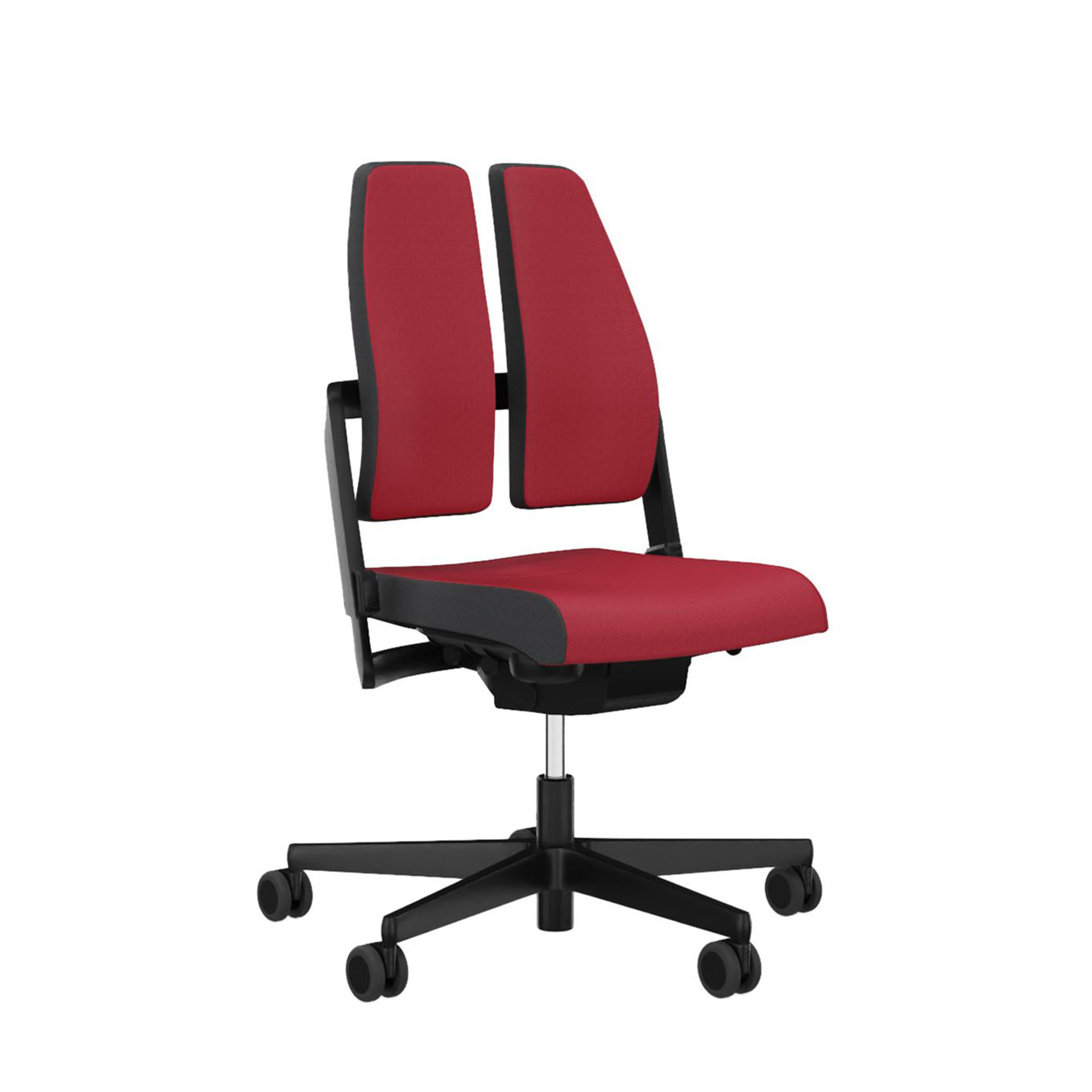 Image of Bürostuhl SitagXilium DuoBack swissmade ohne Armlehnen, Rot, Neu, Ergonomischer Stuhl - ideal für flexibles Arbeiten