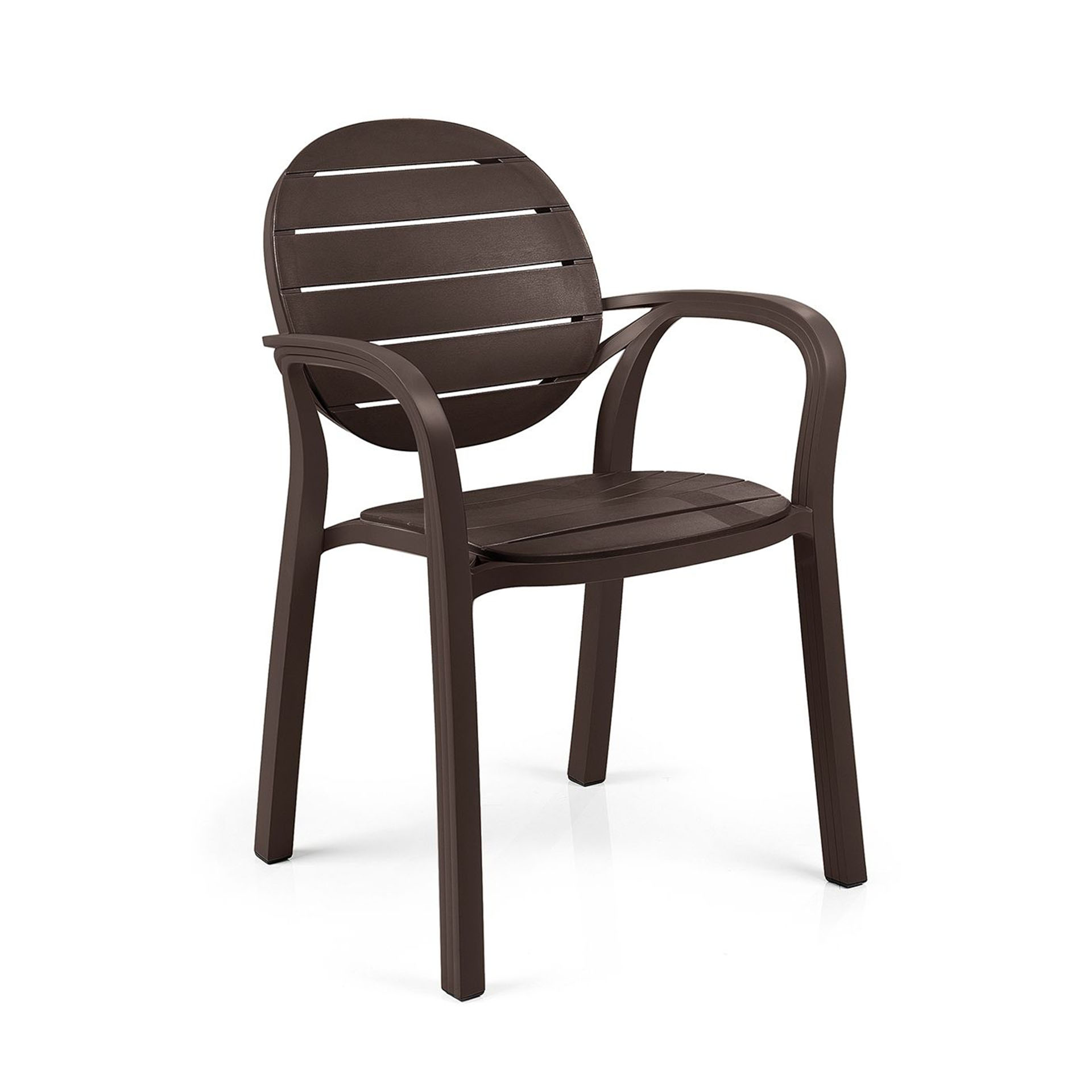Outdoor Stuhl Nardi Palma, Braun, Neu - Modern & Wetterfest