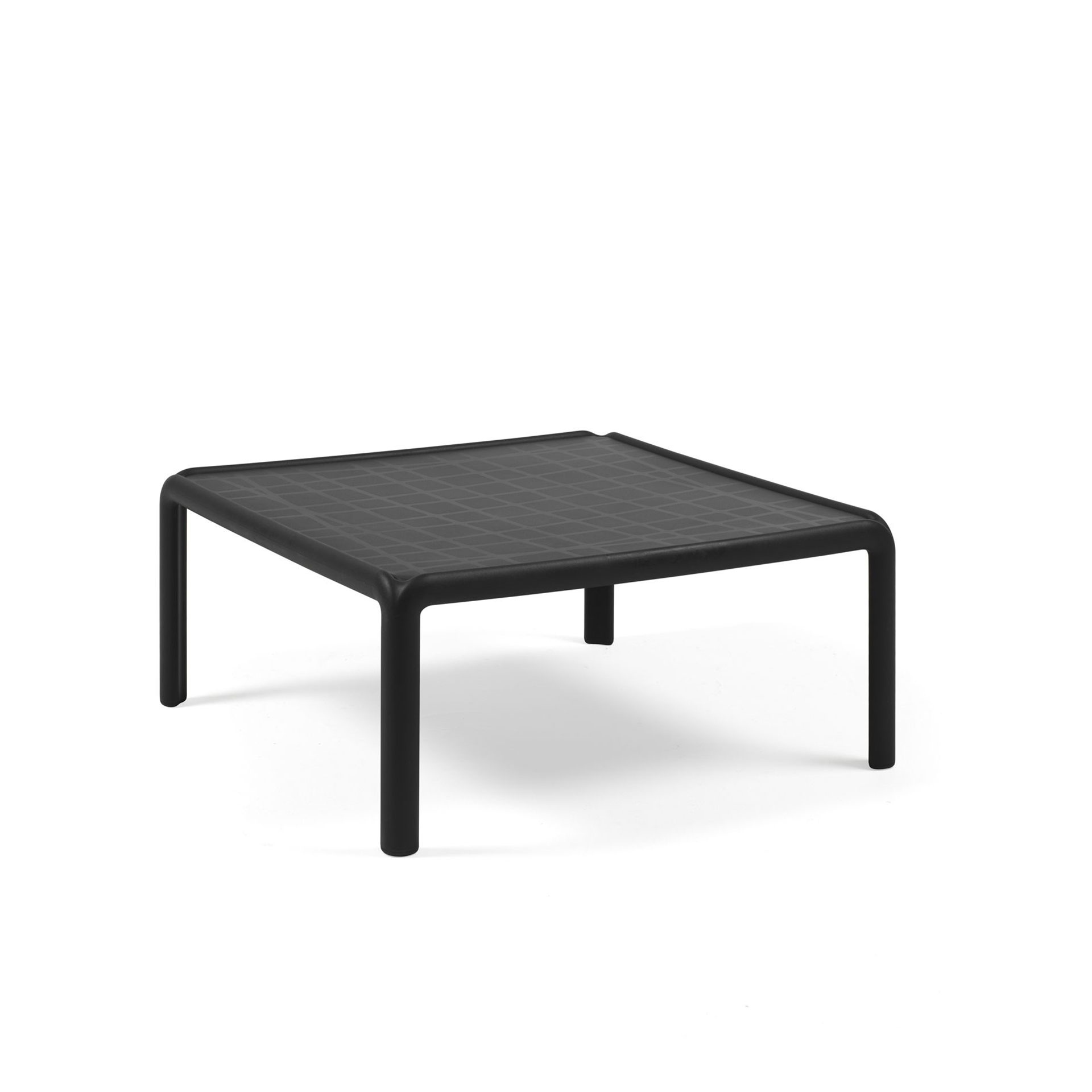 Garten Loungetisch Nardi Komodo 70x70 cm, Anthrazit, Quadratisch, Neu - Perfekt für Sofa und Lounge
